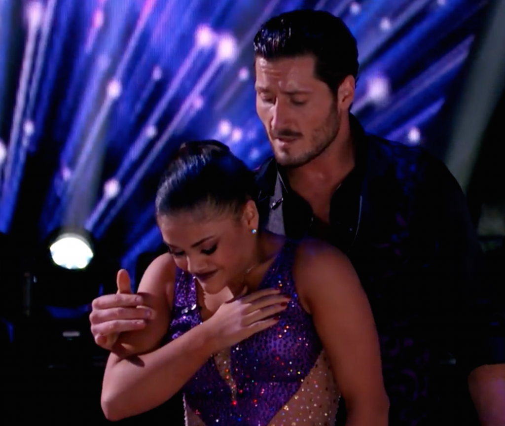 Laurie Hernandez Cries