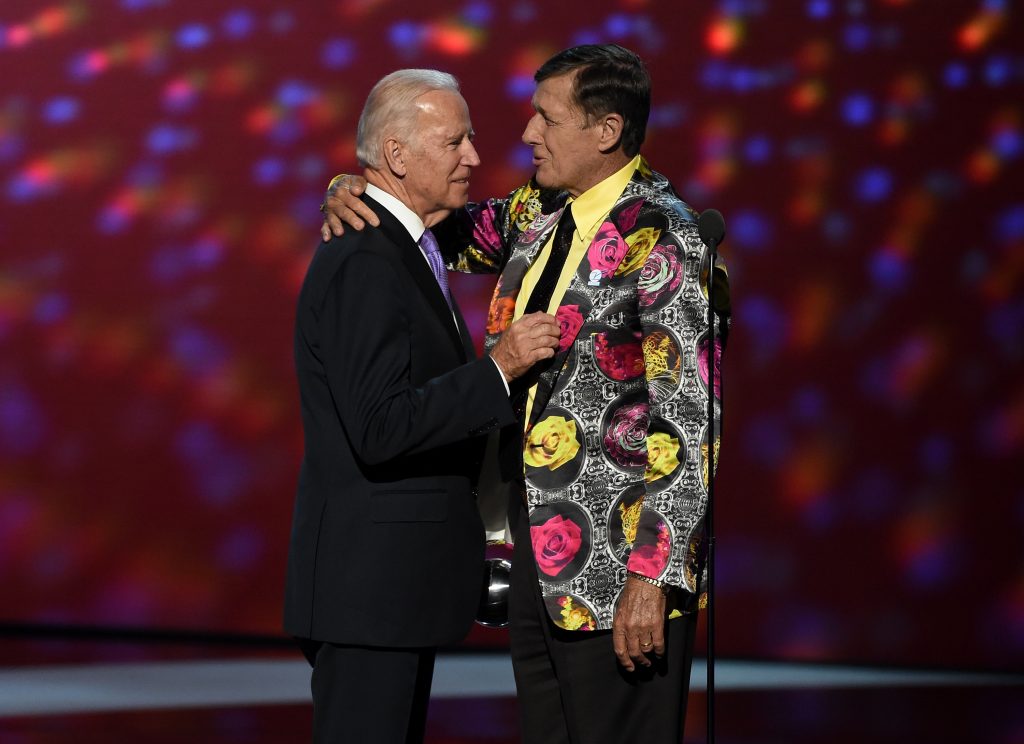 Craig Sager and Joe Biden