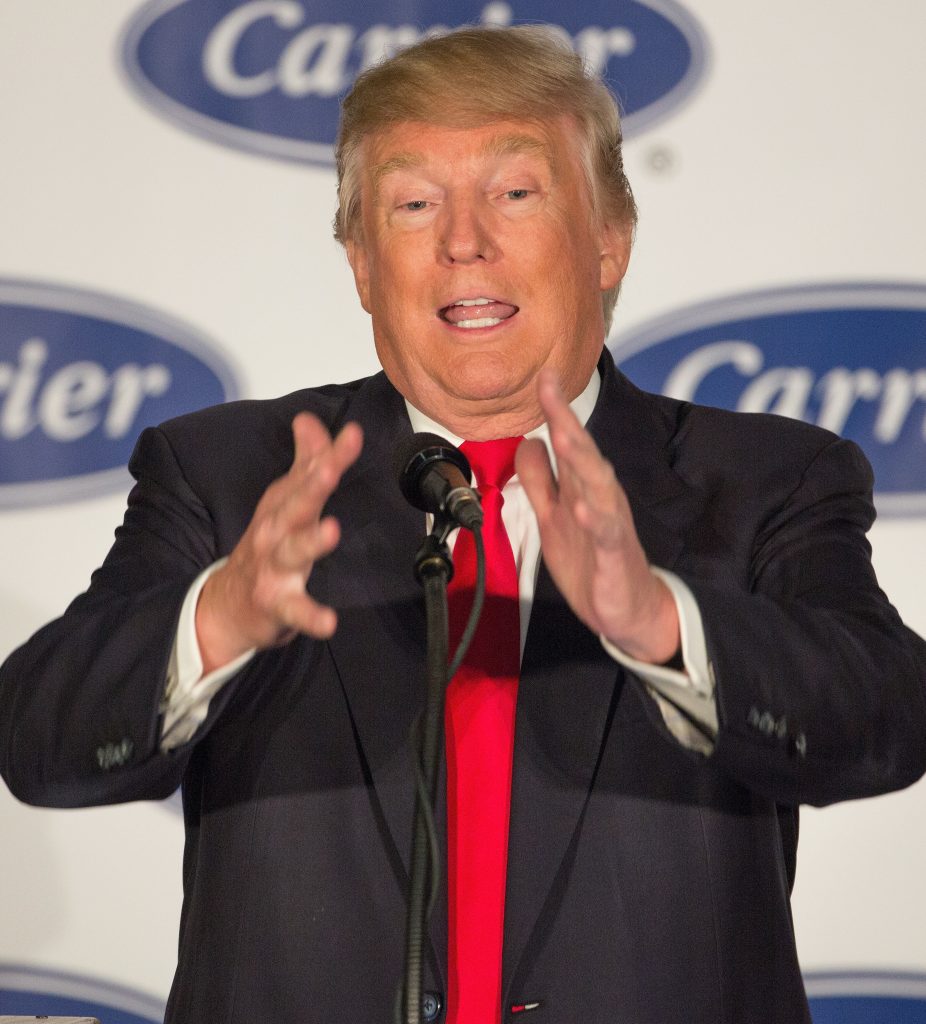 Donald Trump, Hands