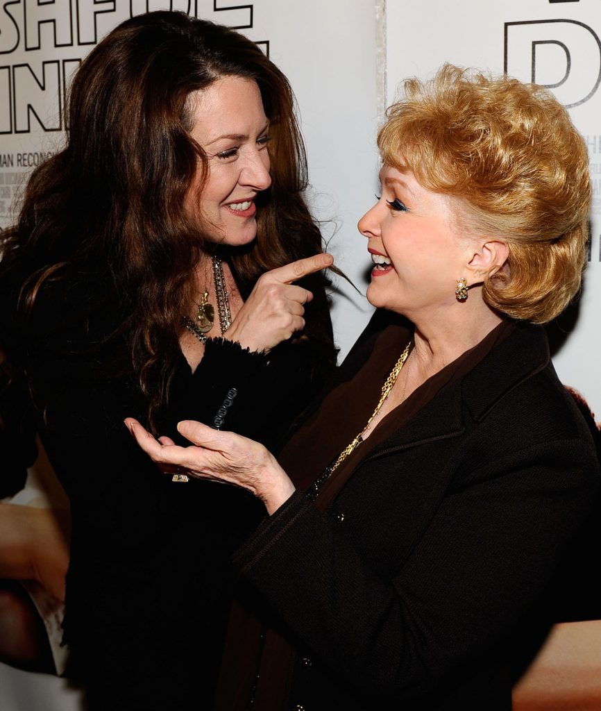 Joely Fisher and Debbie Reynolds