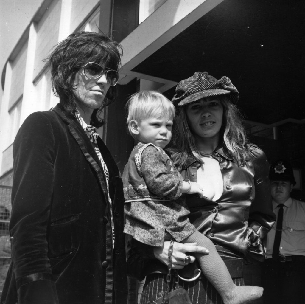 Keith Richards & Anita Pallenberg