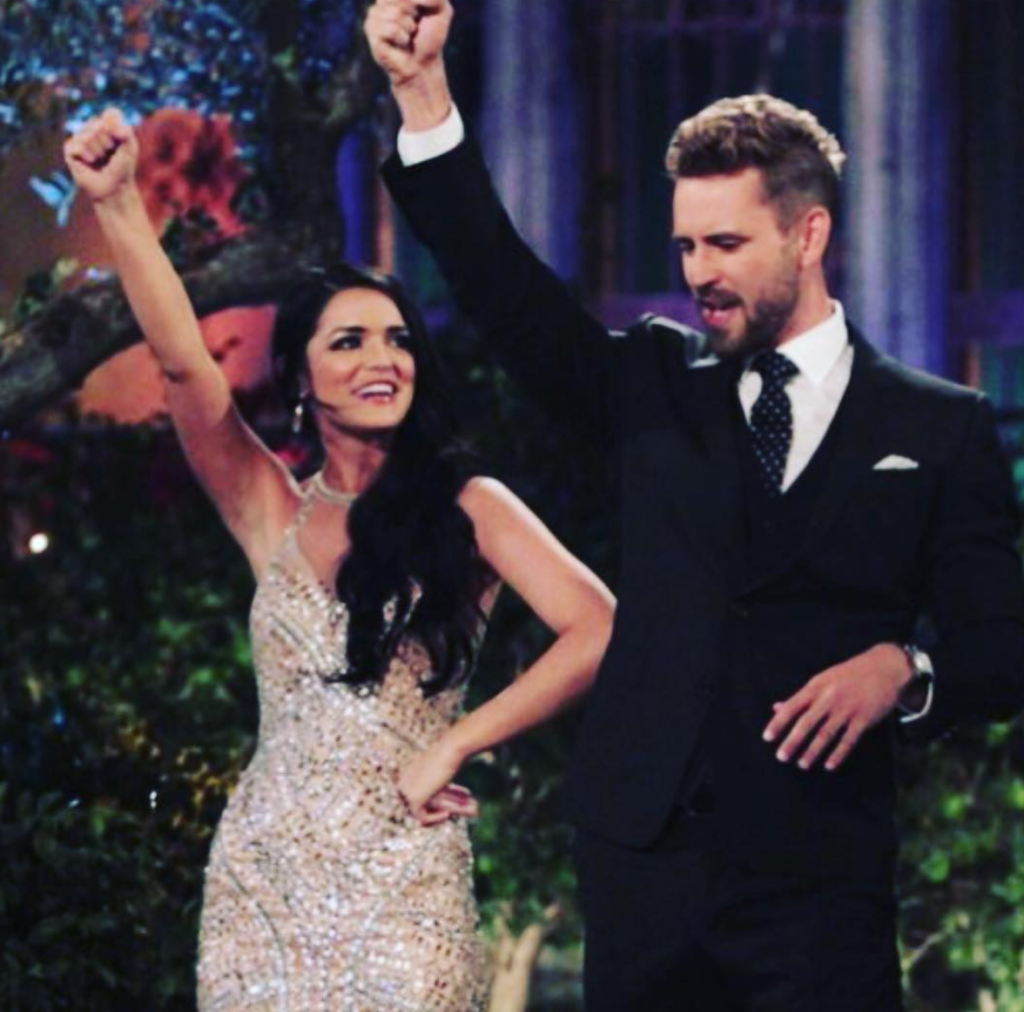 Raven Gates & Nick Viall Look Cute
