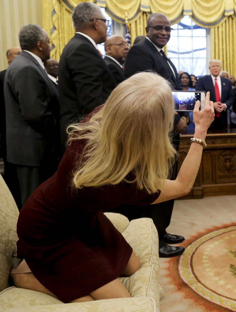 Kellyanne Conway Snaps Picture