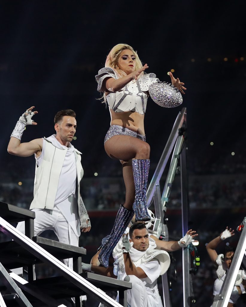 Lady Gaga as Wide Receiver