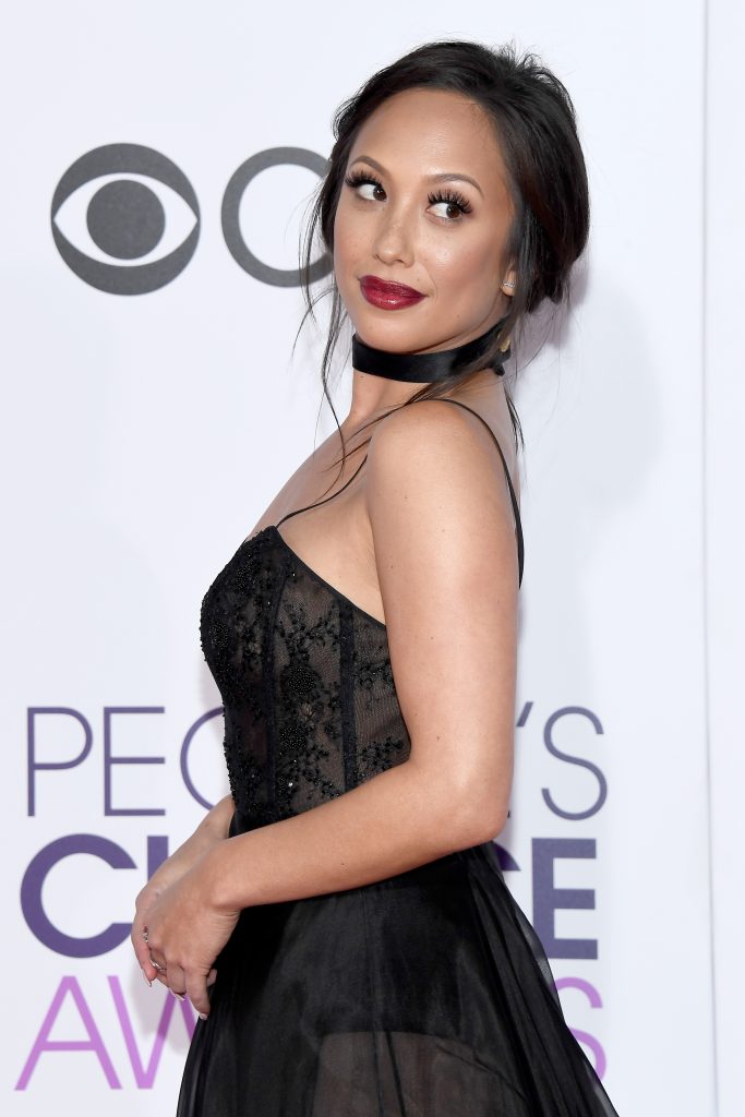 Cheryl Burke at People's Choice Awards