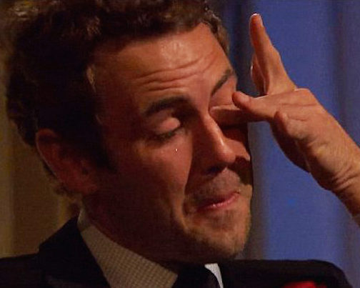 Nick Viall Crying