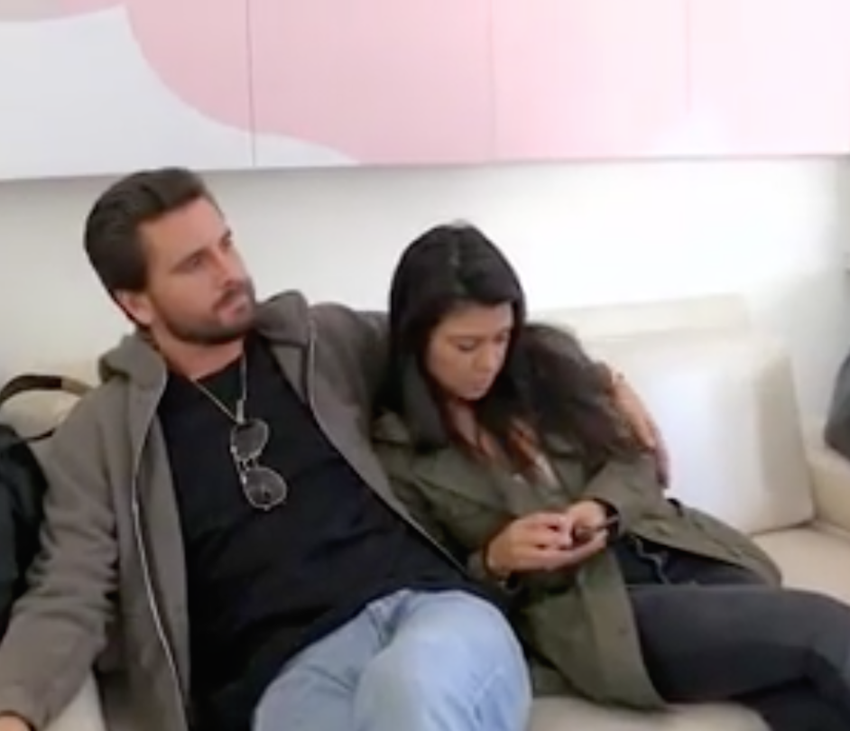 Scott with Kourtney