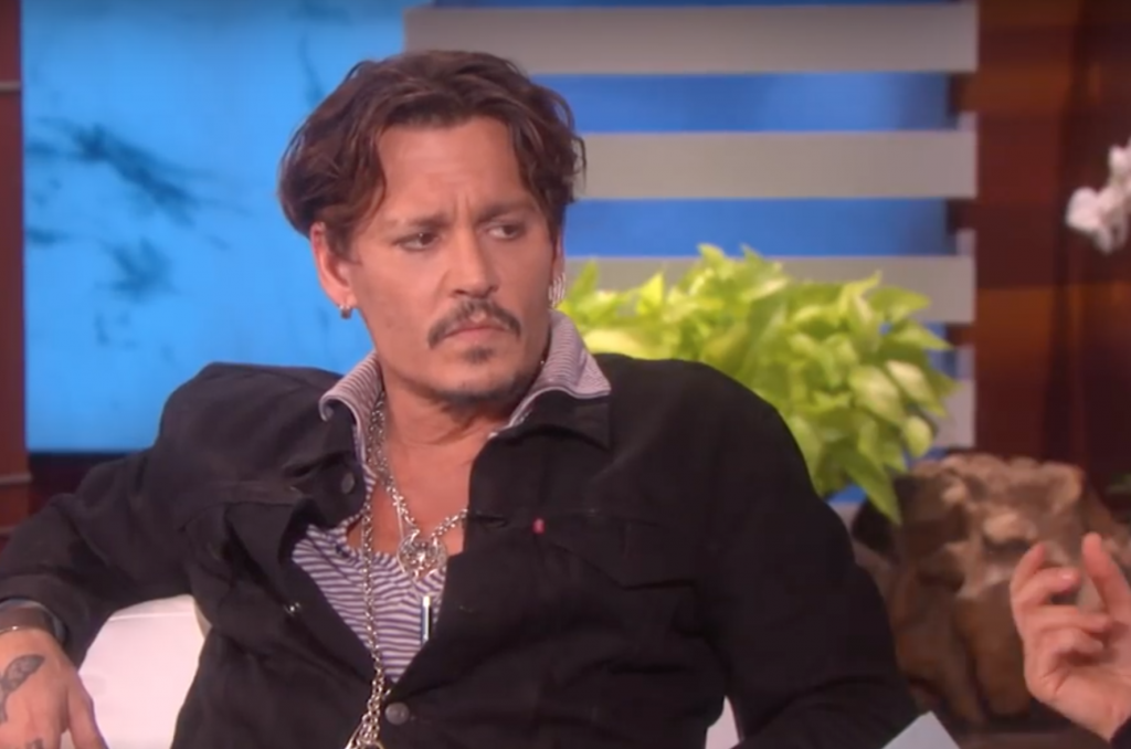Johnny Depp on Ellen