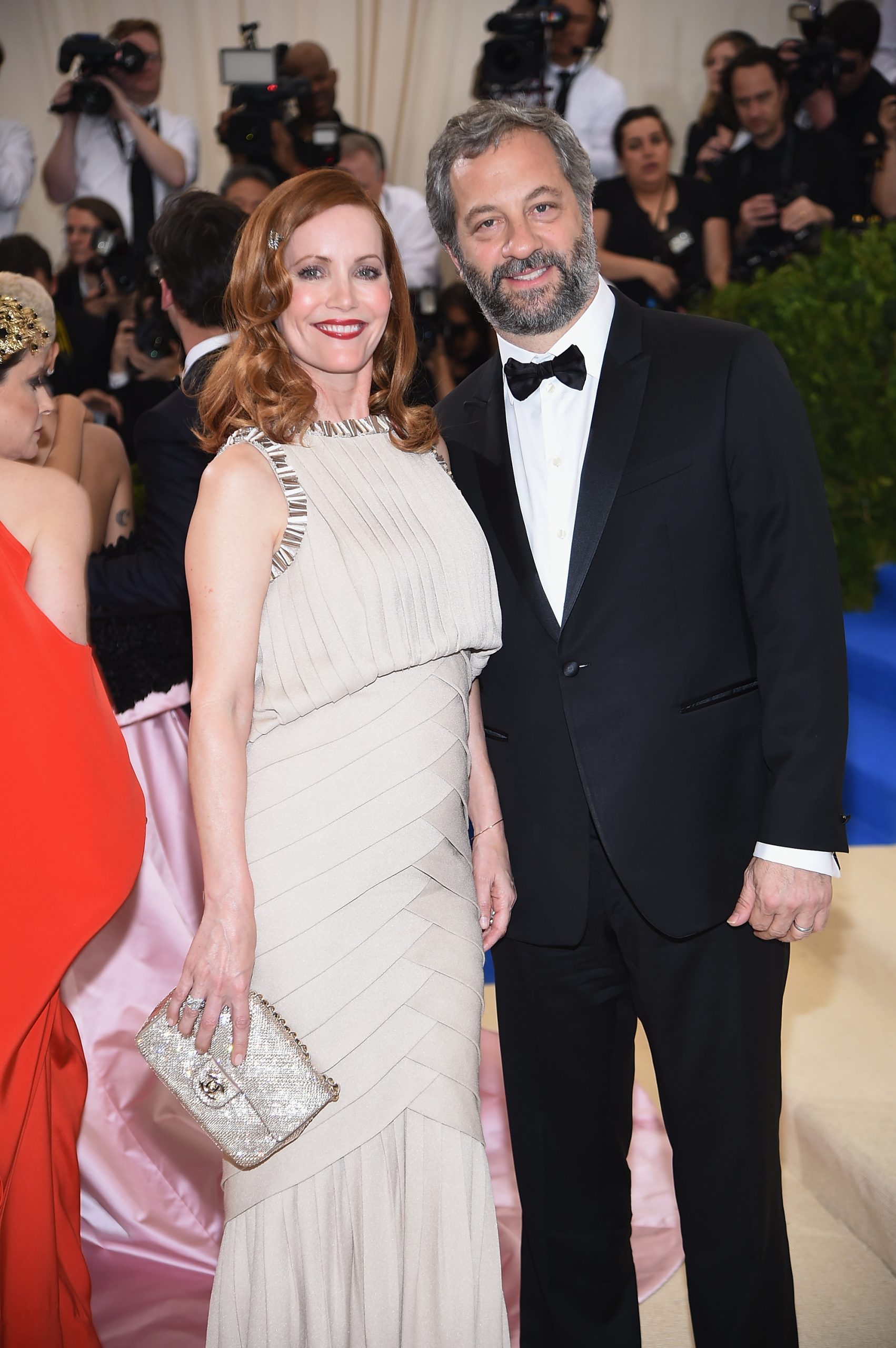 Leslie Mann and Judd Apatow at 2017 MET Gala