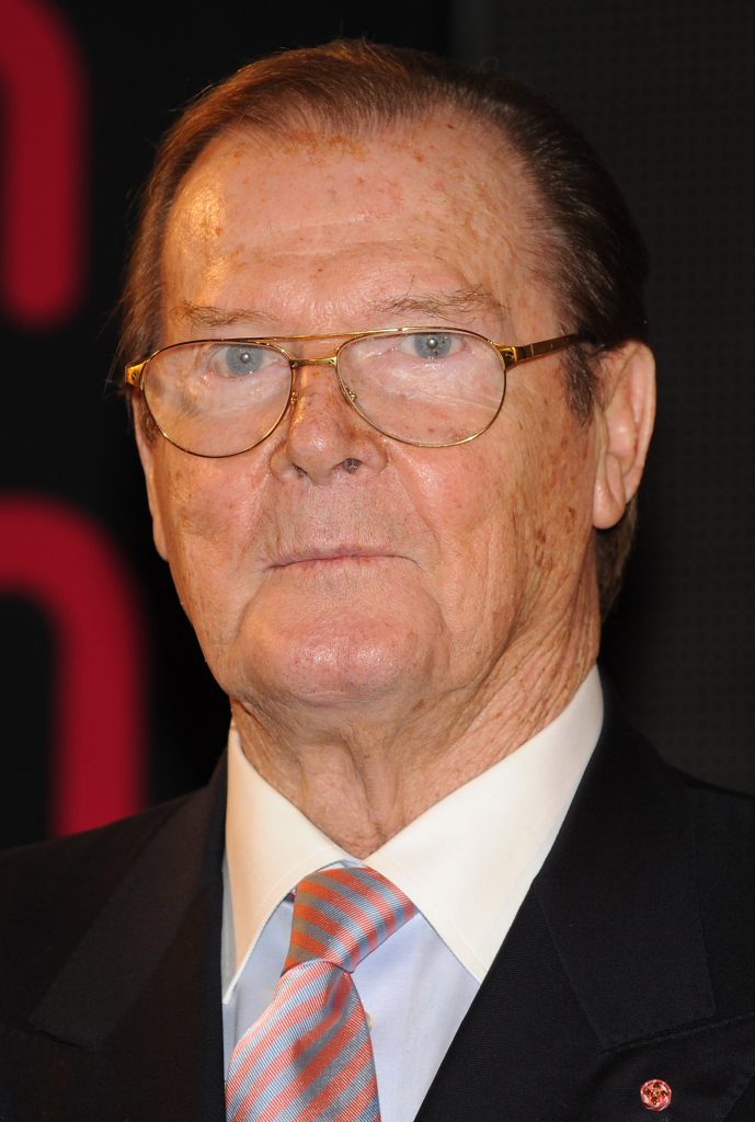 Roger Moore in 2012