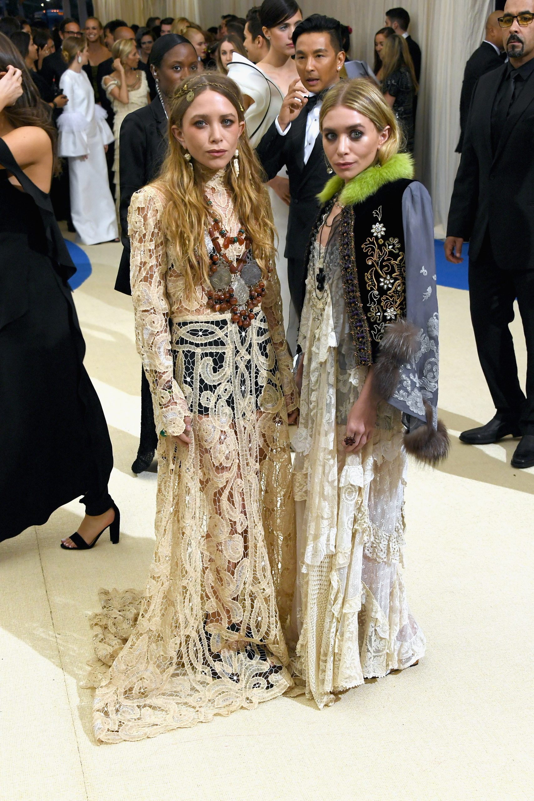 The Olsen Twins at 2017 MET Gala