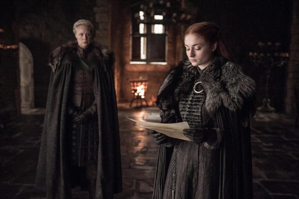 Sansa and Brienne Get Down to Business