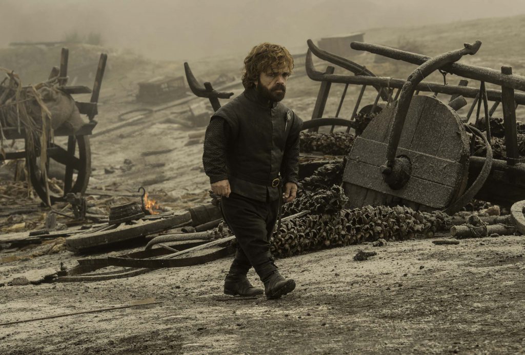 Tyrion Amidst the Rubble