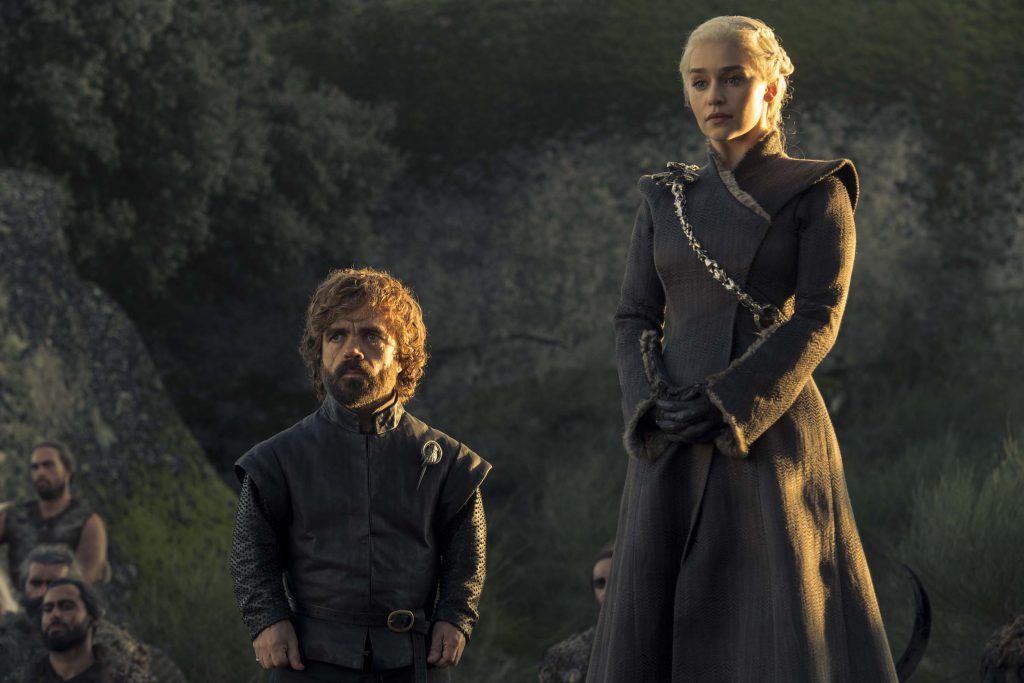 Tyrion and Daenerys Look Concerned