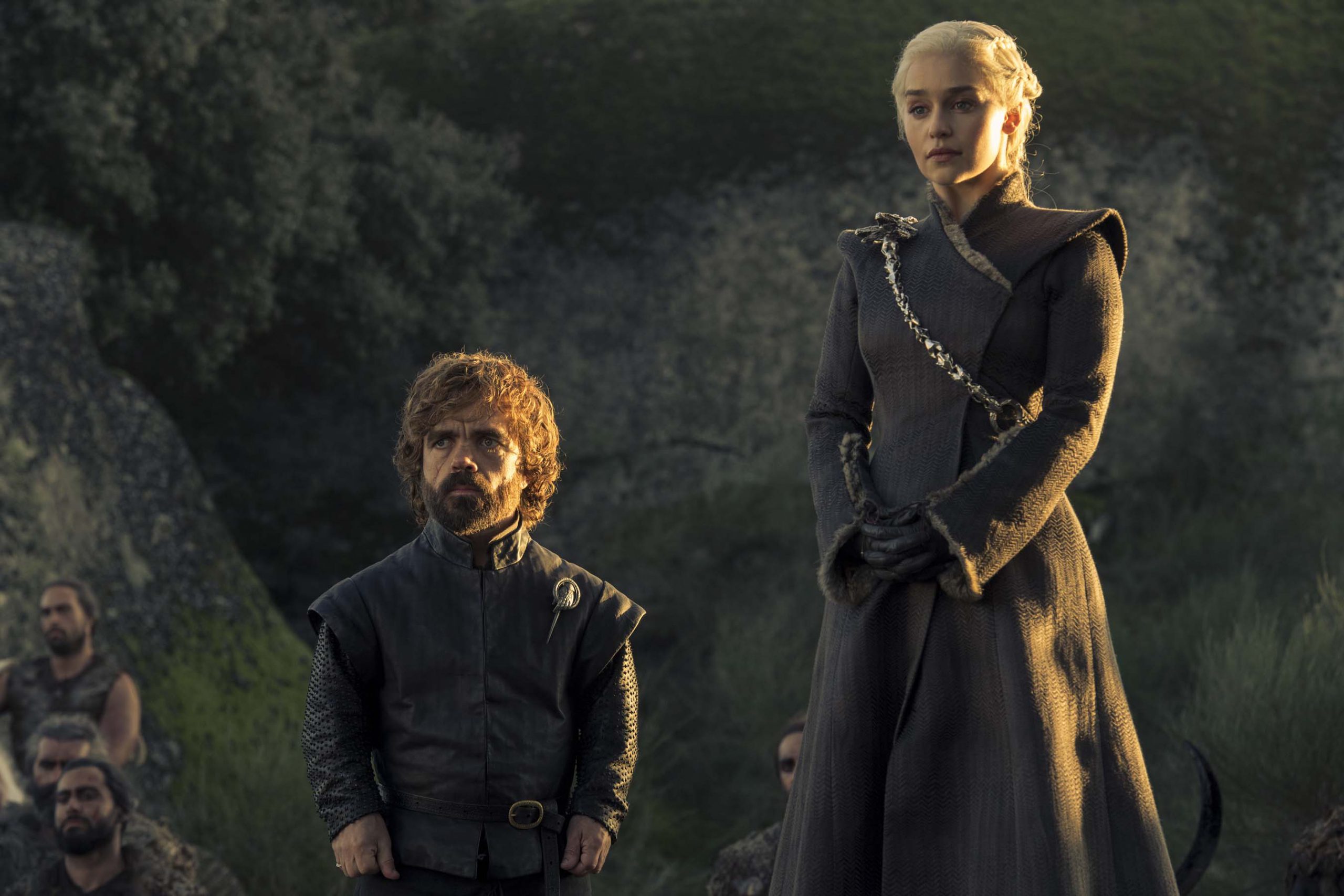 Tyrion and Daenerys Look Concerned