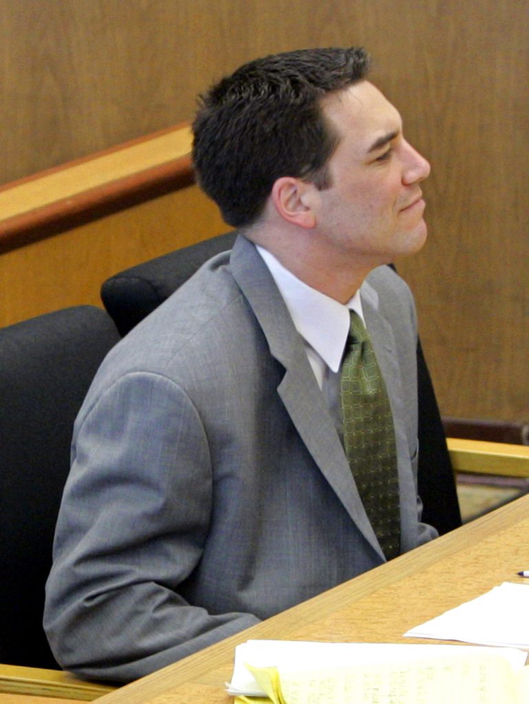Scott Peterson in the Courtroom