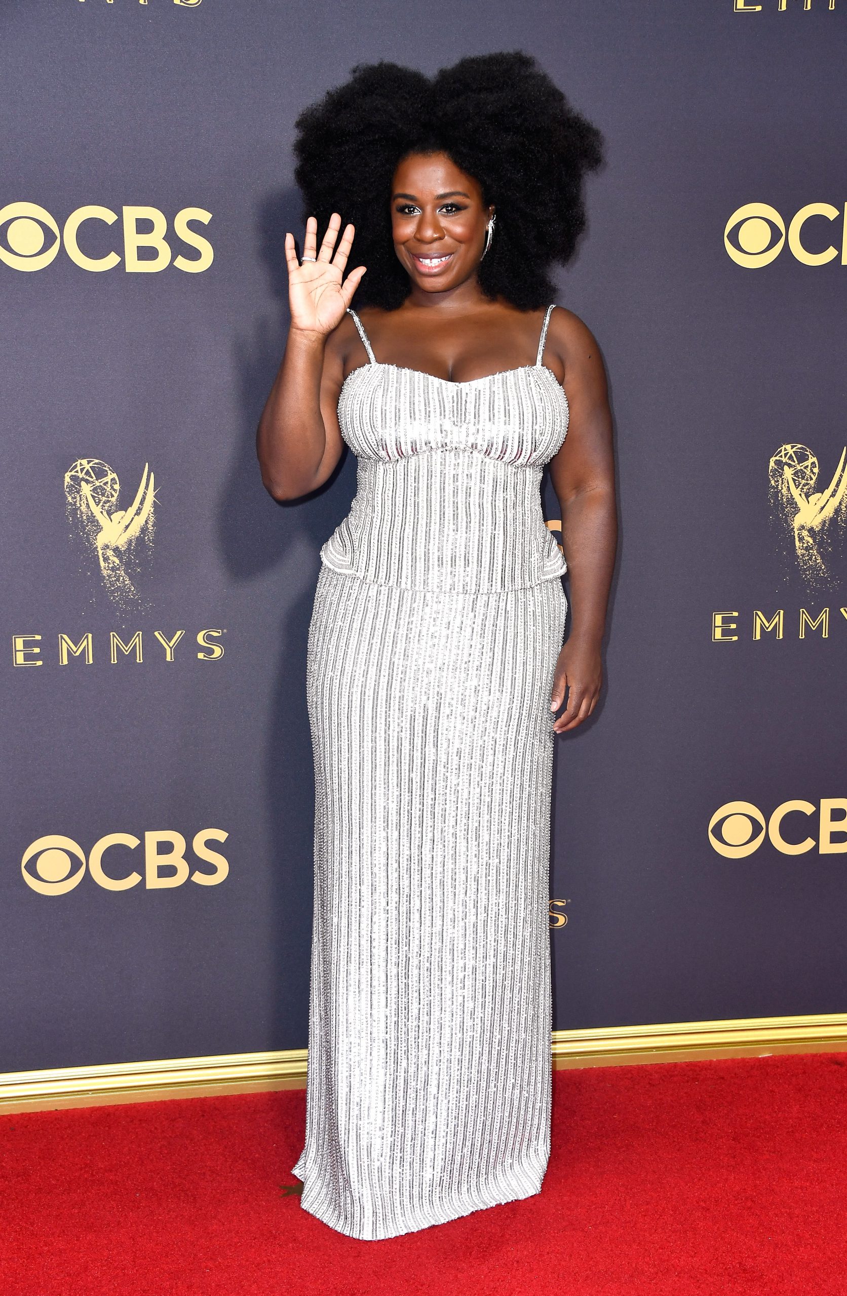 Uzo Aduba at 2017 Emmys