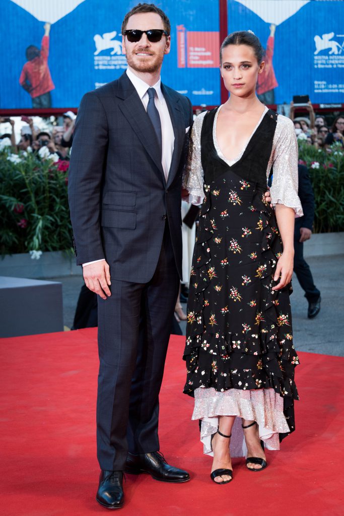 Michael Fassbender and Alicia Vikander Image