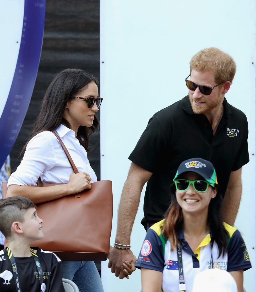 Prince Harry and Meghan Markle Hold Hands