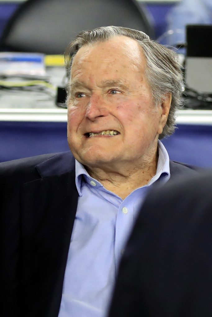 George H. W. Bush Smiles