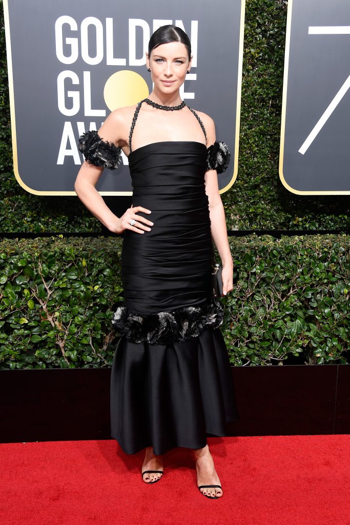 Caitriona Balfe at the Globes