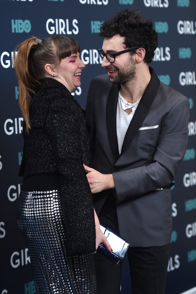Jack Antonoff and Lena Dunham