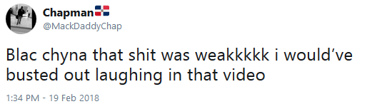 Though the man recording the video seemed thrilled ...