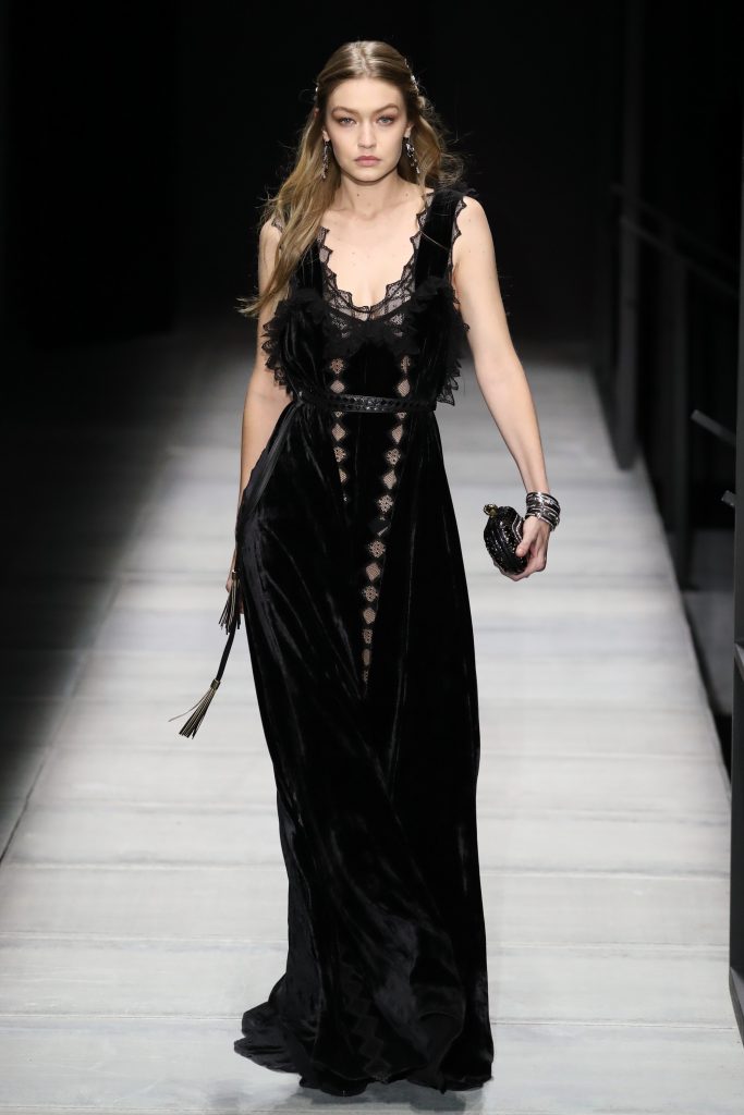 Gigi Hadid on the Runway