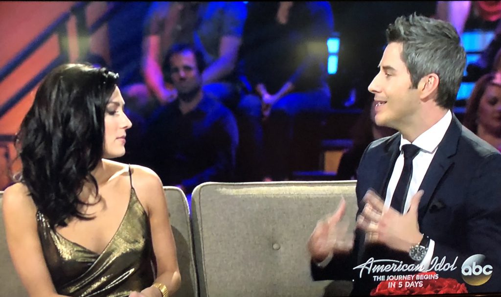 Arie and Becca on After the Final Rose