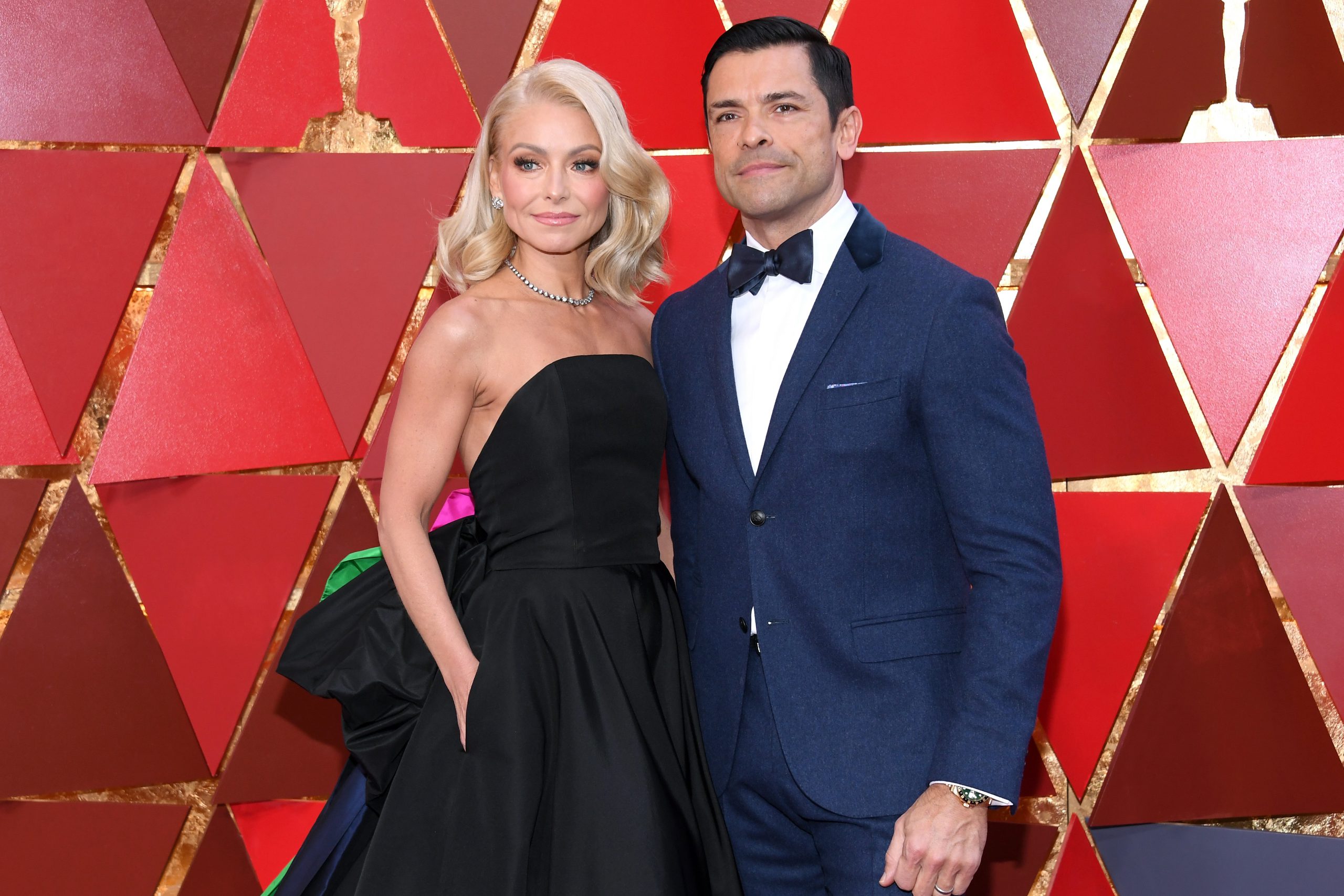 Kelly Ripa with Mark Consuelos