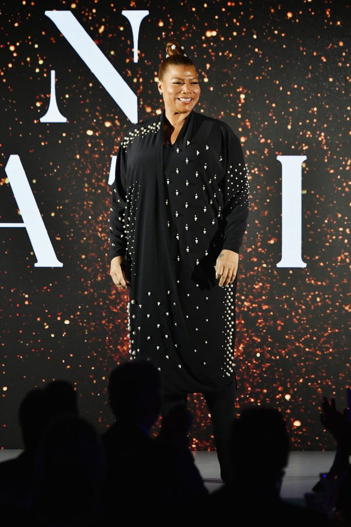 Queen Latifah Smiles