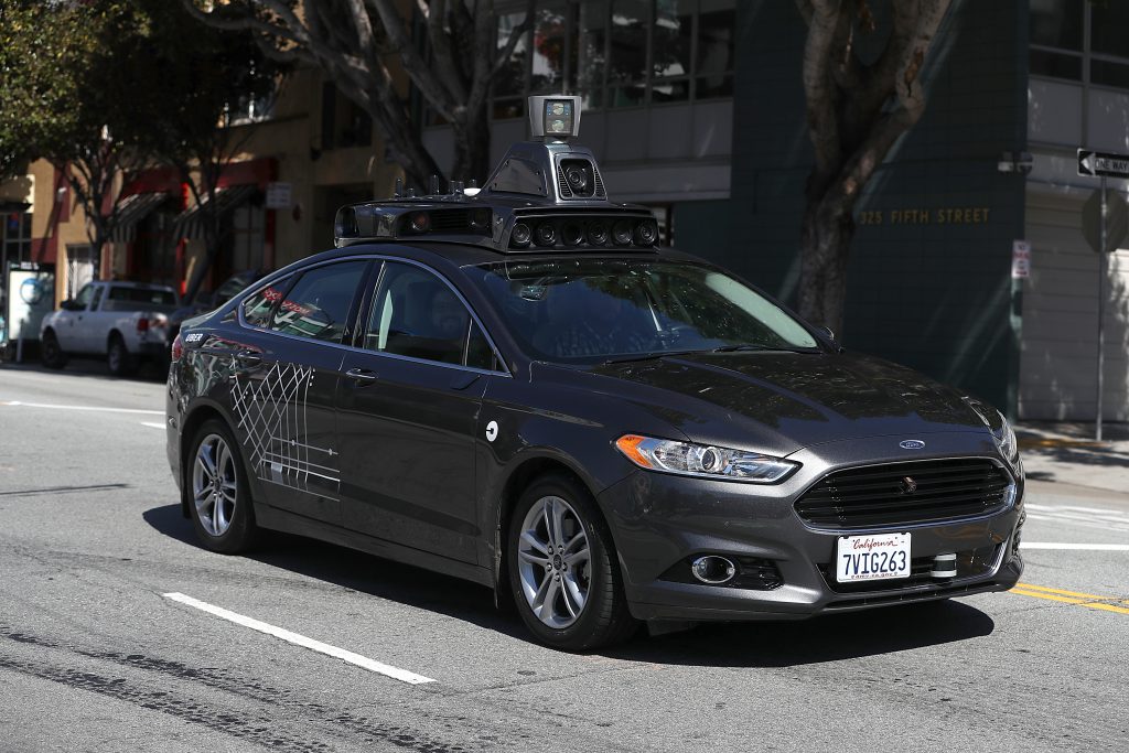 Uber Self-Driving Car Photo