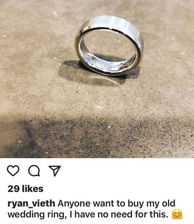 Ryan Vieth IG post - The Hollywood Gossip