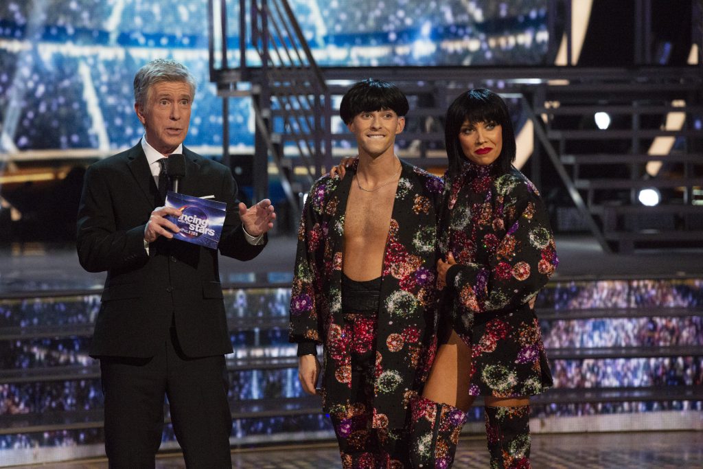 Adam Rippon, Jenna Johnson on Dancing with the Stars