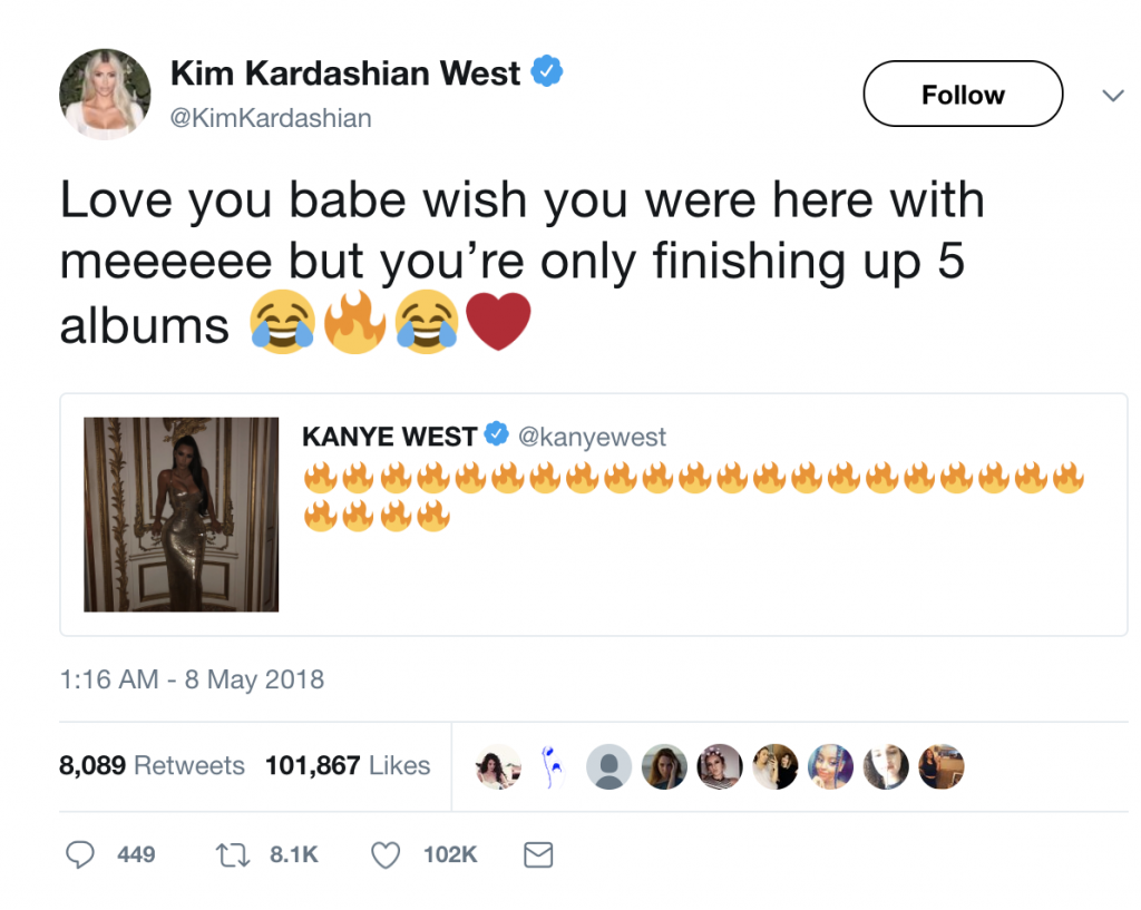 Kim Kardashian on Twitter.com - The Hollywood Gossip