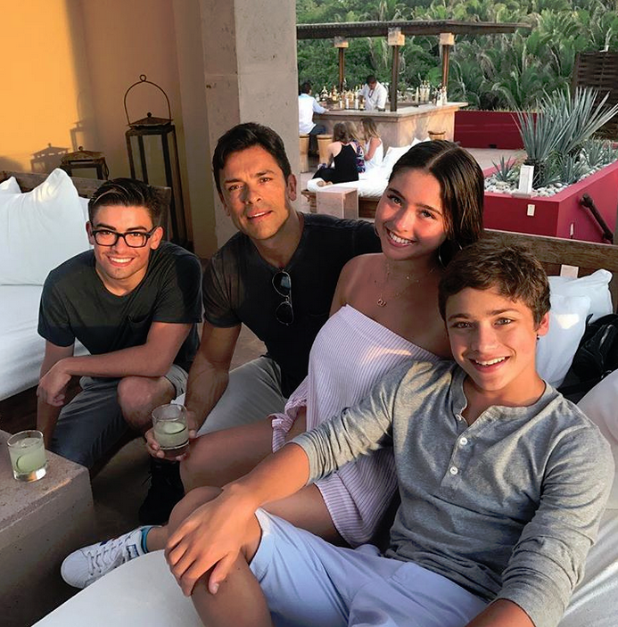 Mark Consuelos Family
