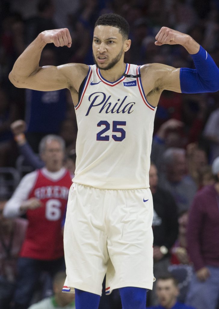 Ben Simmons Flexes
