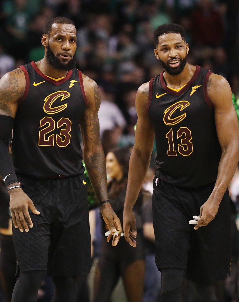 Lebron and Tristan Thompson