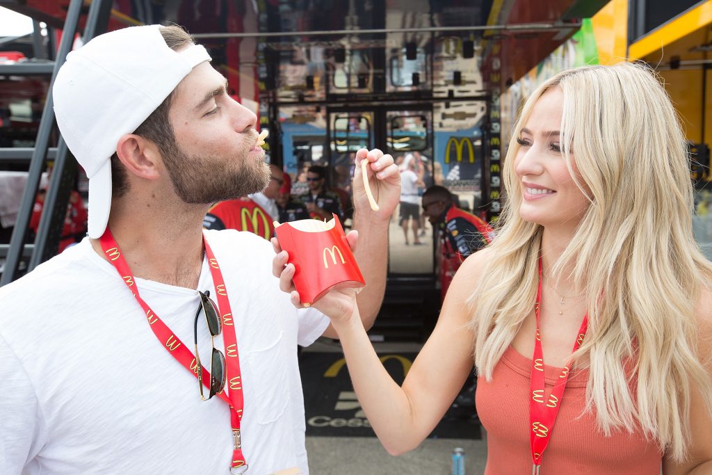 Devin Antin and Lauren Bushnell Eat French Fries