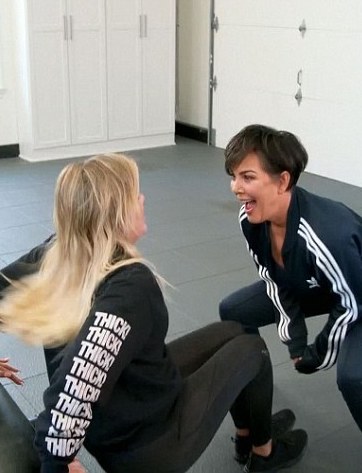 Kris Jenner as a Trainer