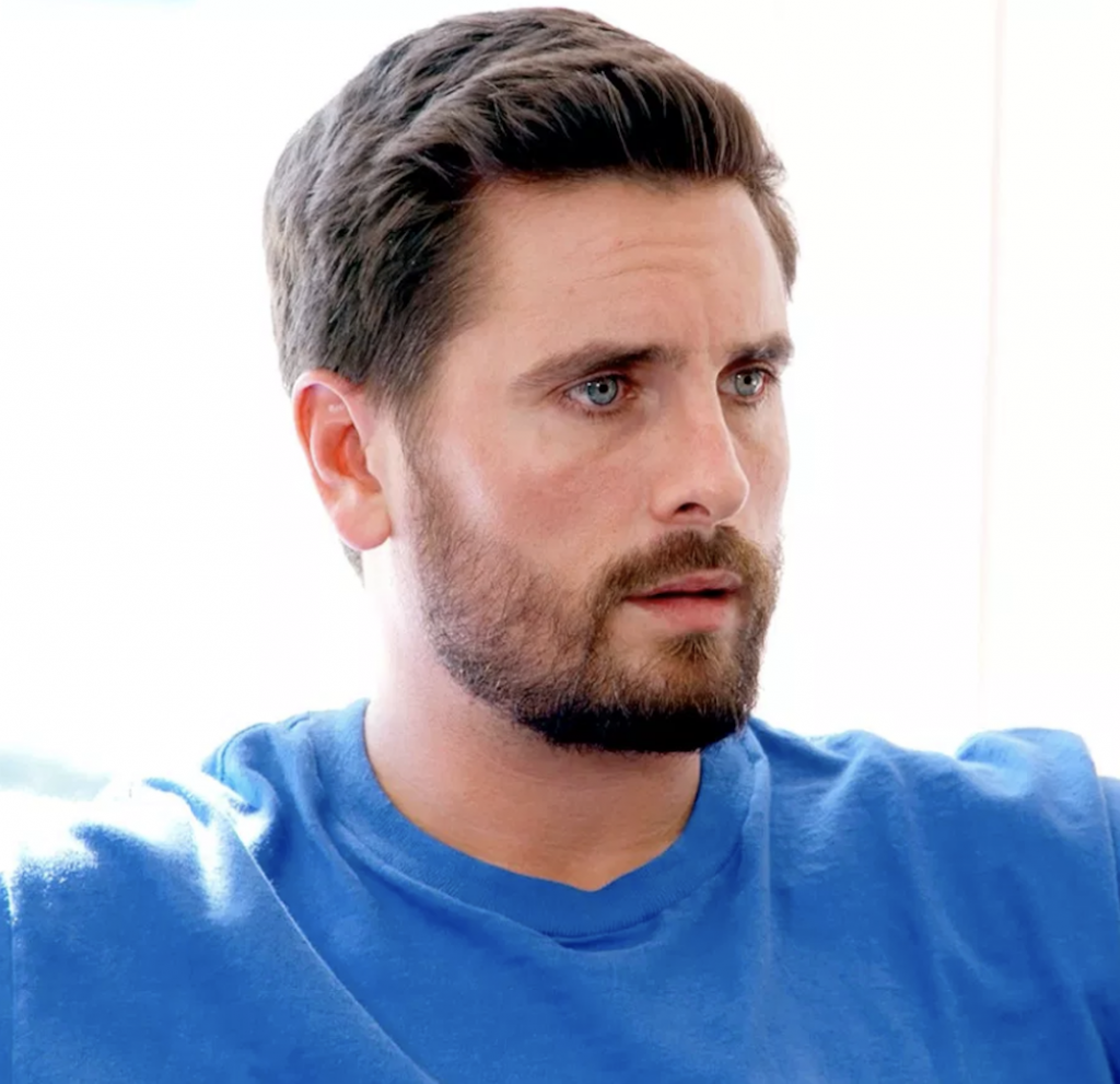Scott Disick in Blue