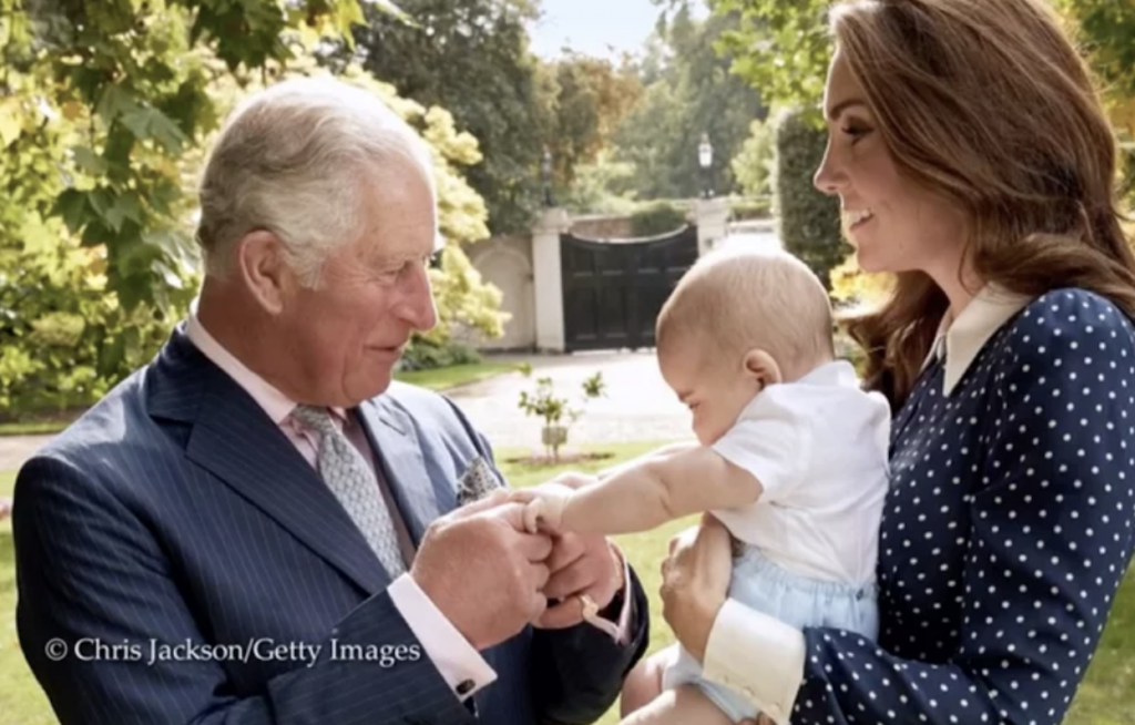 Prince Louis and Charles