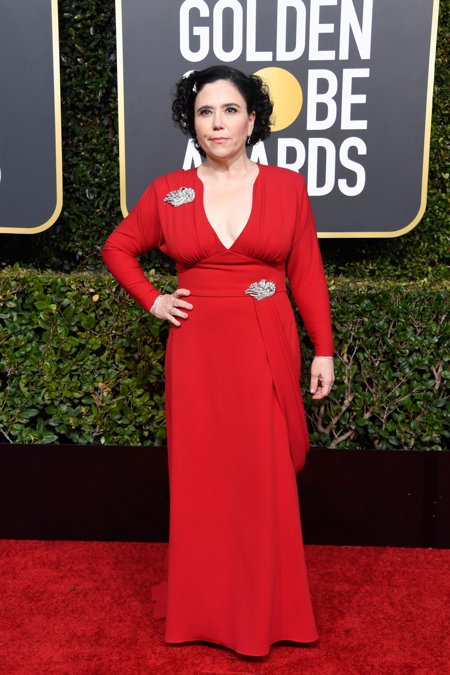 Alex Borstein at the Globes
