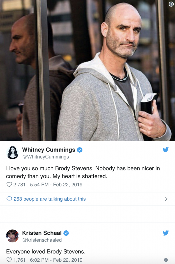 Brody Stevens, Beloved Comedian and Actor, Dead of Apparent Suicide