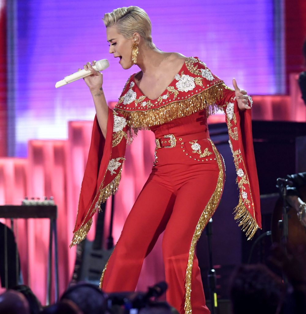 Katy Perry at the 2019 Grammys