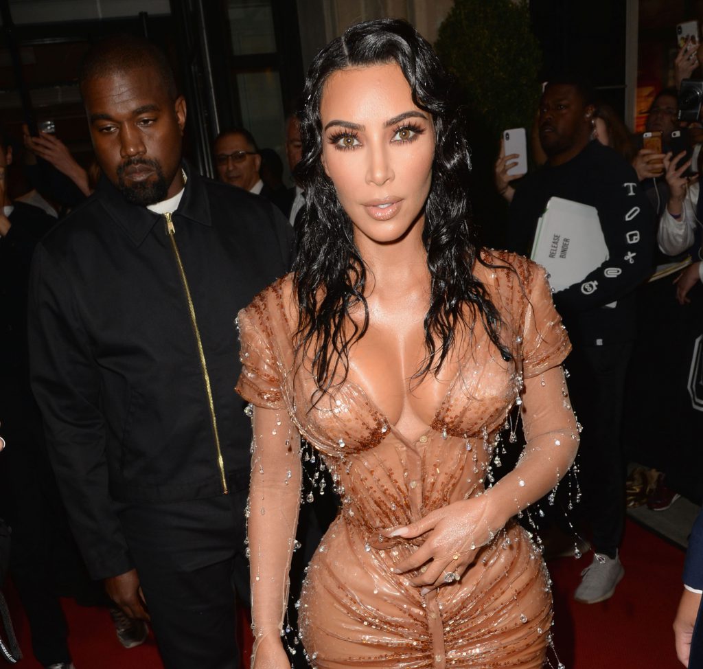 Kim Kardashian and the ye