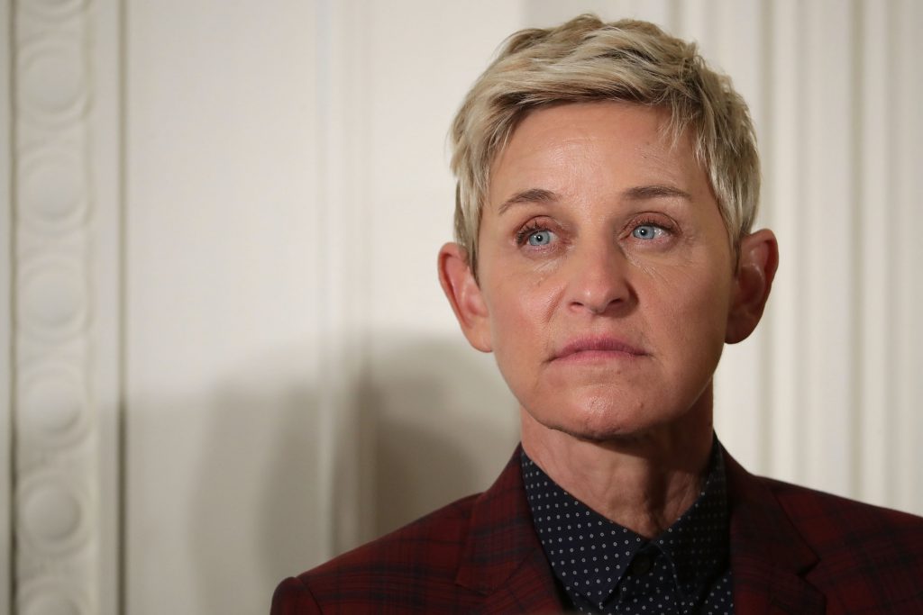 Sad Ellen DeGeneres