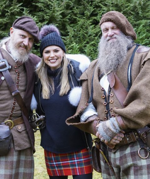 Hannah Brown in Scotland