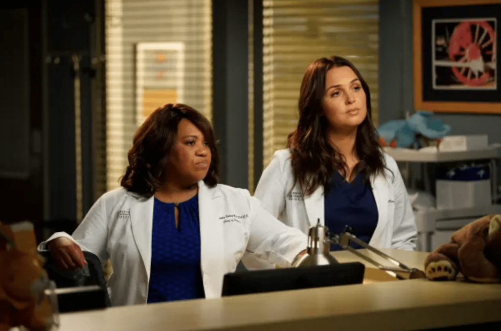 Bailey and Jo on Grey's