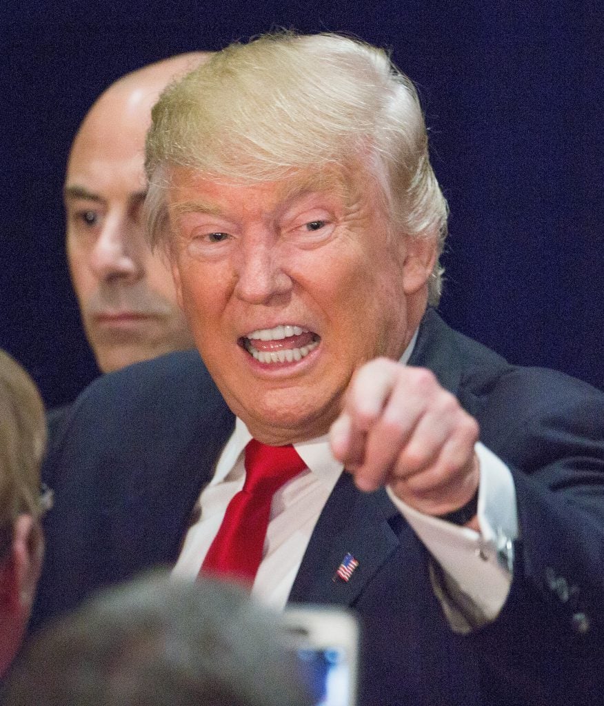 Donald Trump is Upset